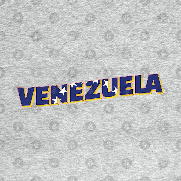 Venezuela vintage style retro souvenir by DesignerPropo